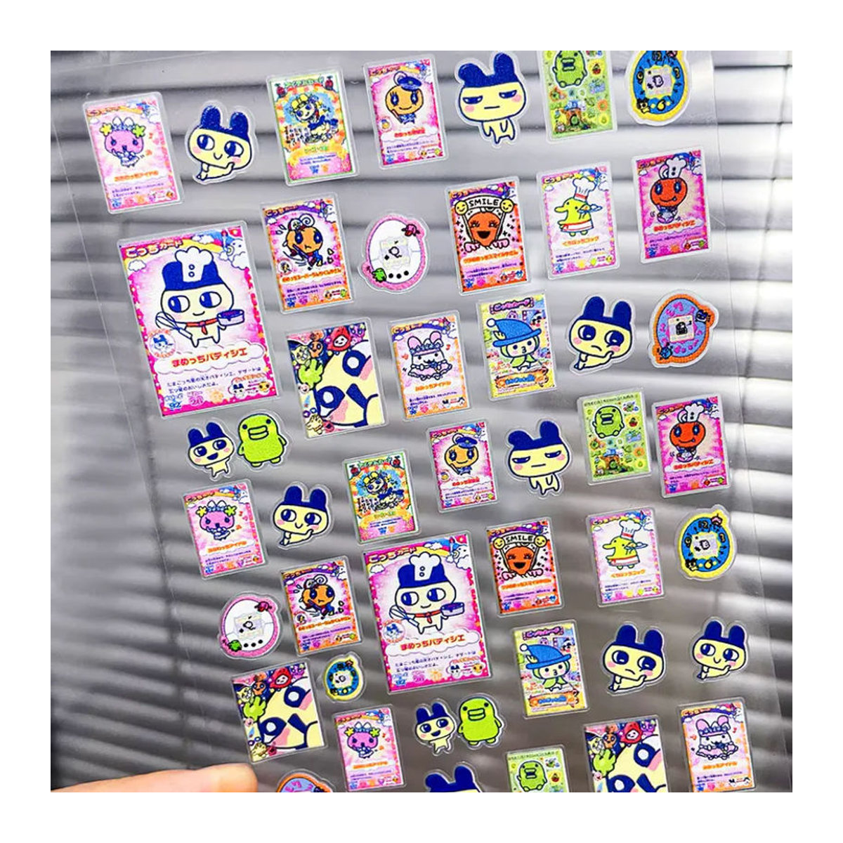 Keeppley Kawaii Haustier Sticker im japanischen Stil, wasserfeste 2D Dekoration aus Kunststoff, mehrfarbig - Bild 2