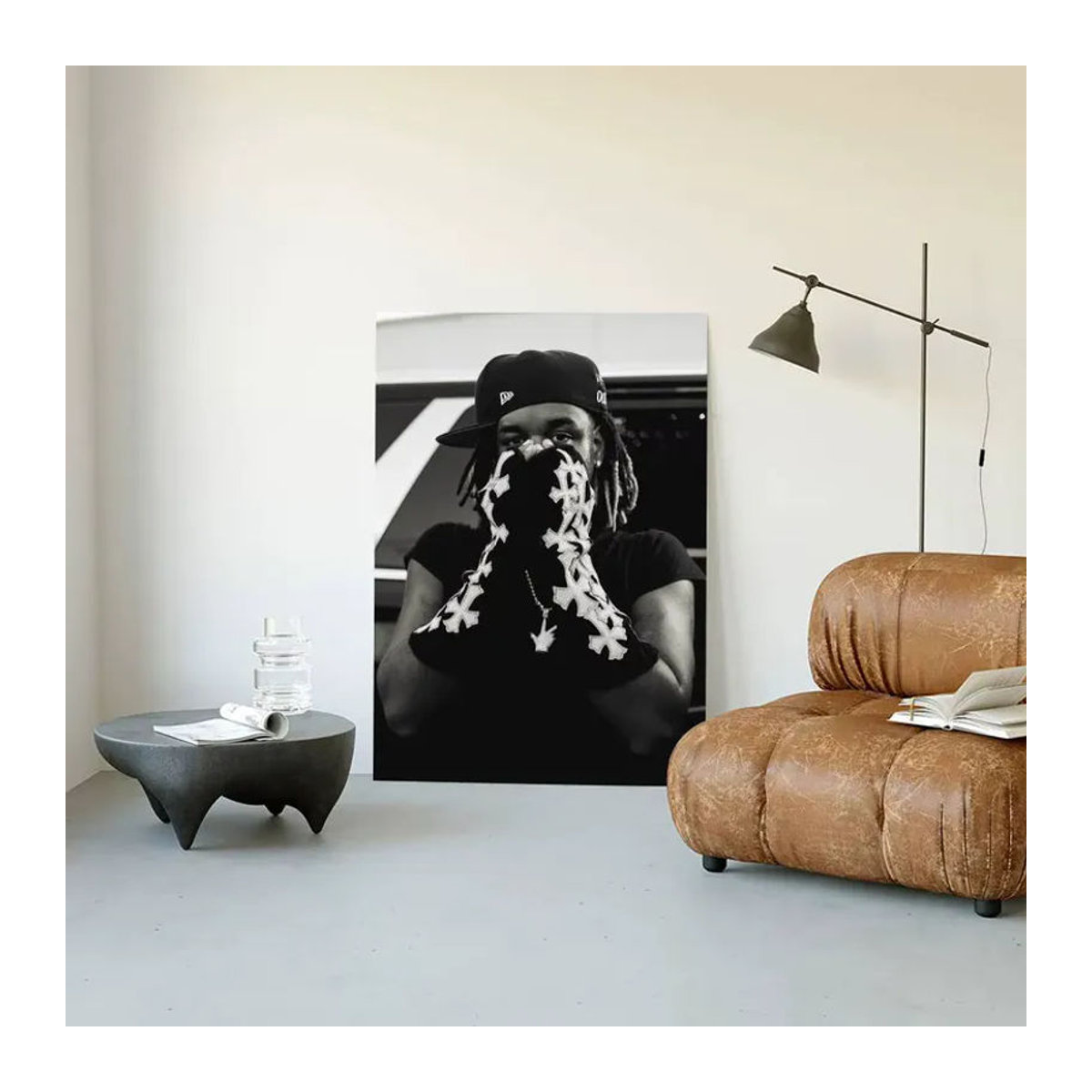 Ken Carson Poster-Aufkleber in Mehrfarbig mit Sternen als wasserfeste Wanddekoration für dein Wohnzimmer oder Schlafzimmer - Bild 6
