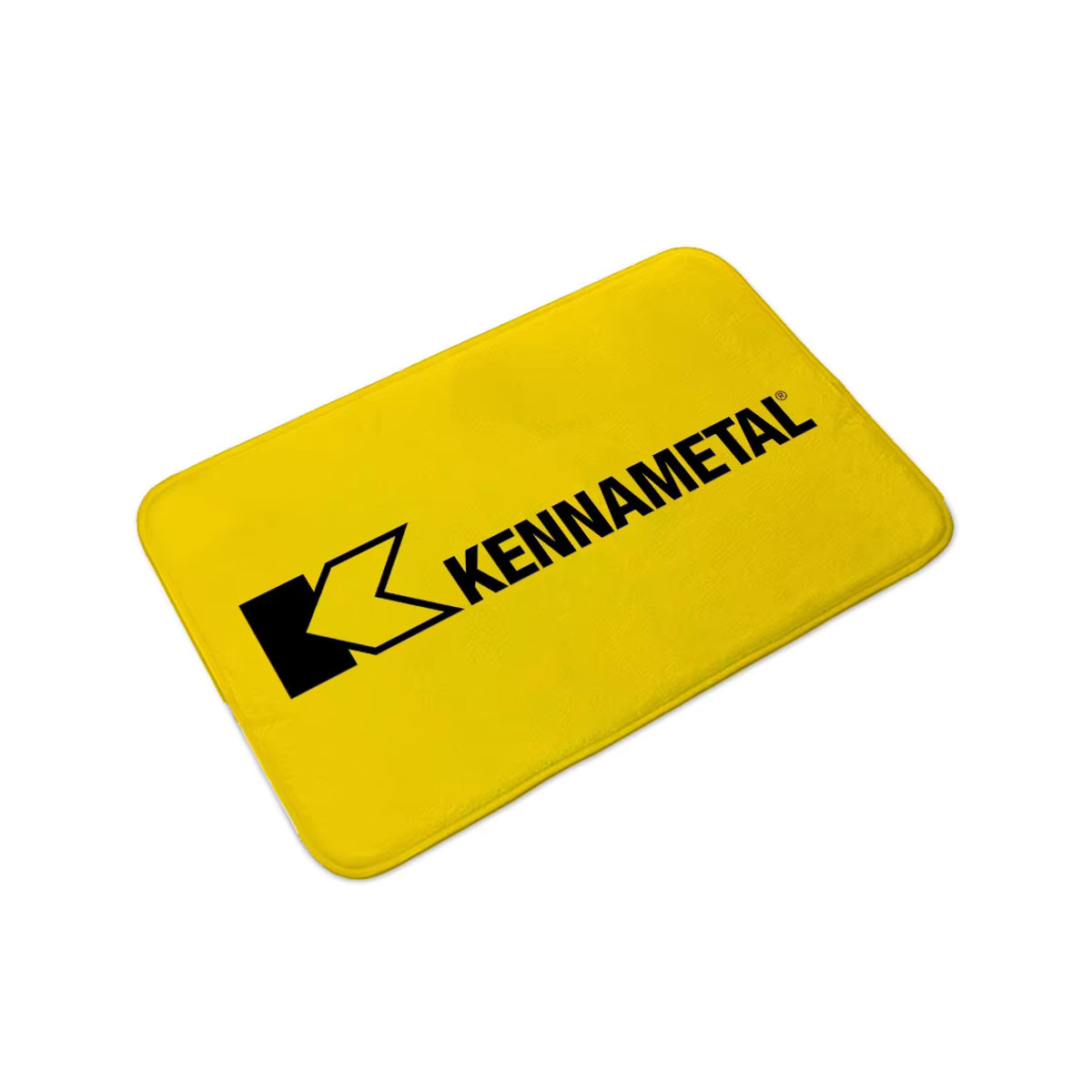 Kennametal Fußmatte mit Print in Gelb für Küche, Badezimmer oder Außenbereich - Bild 3