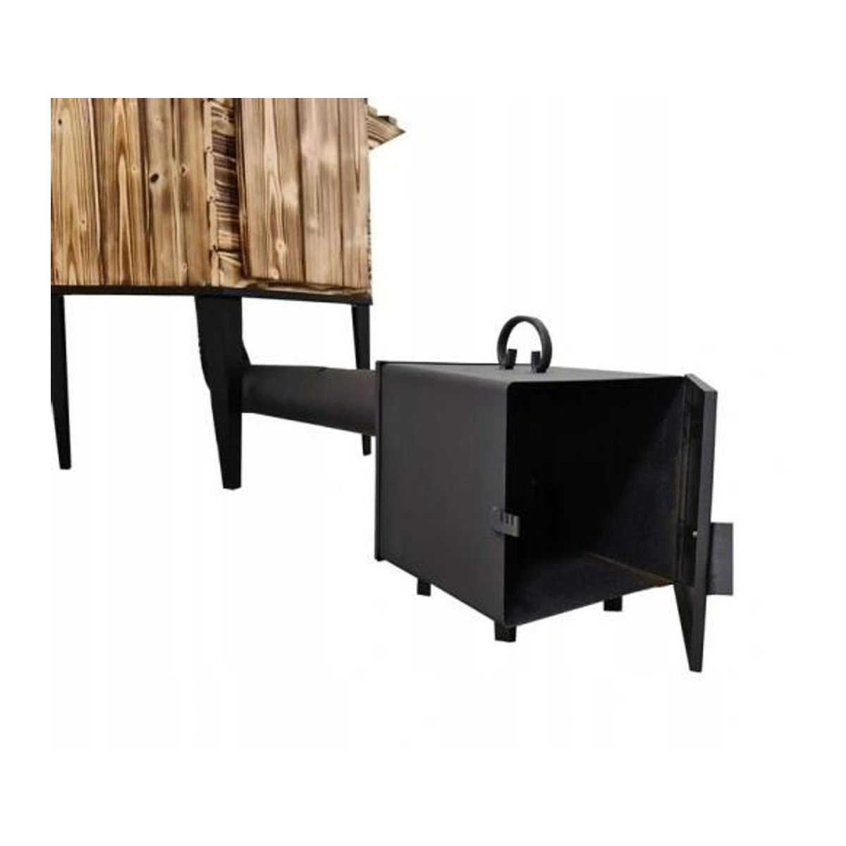 KER Fertigset Rauchofen aus Holz für den Garten und Außenbereich - Bild 2