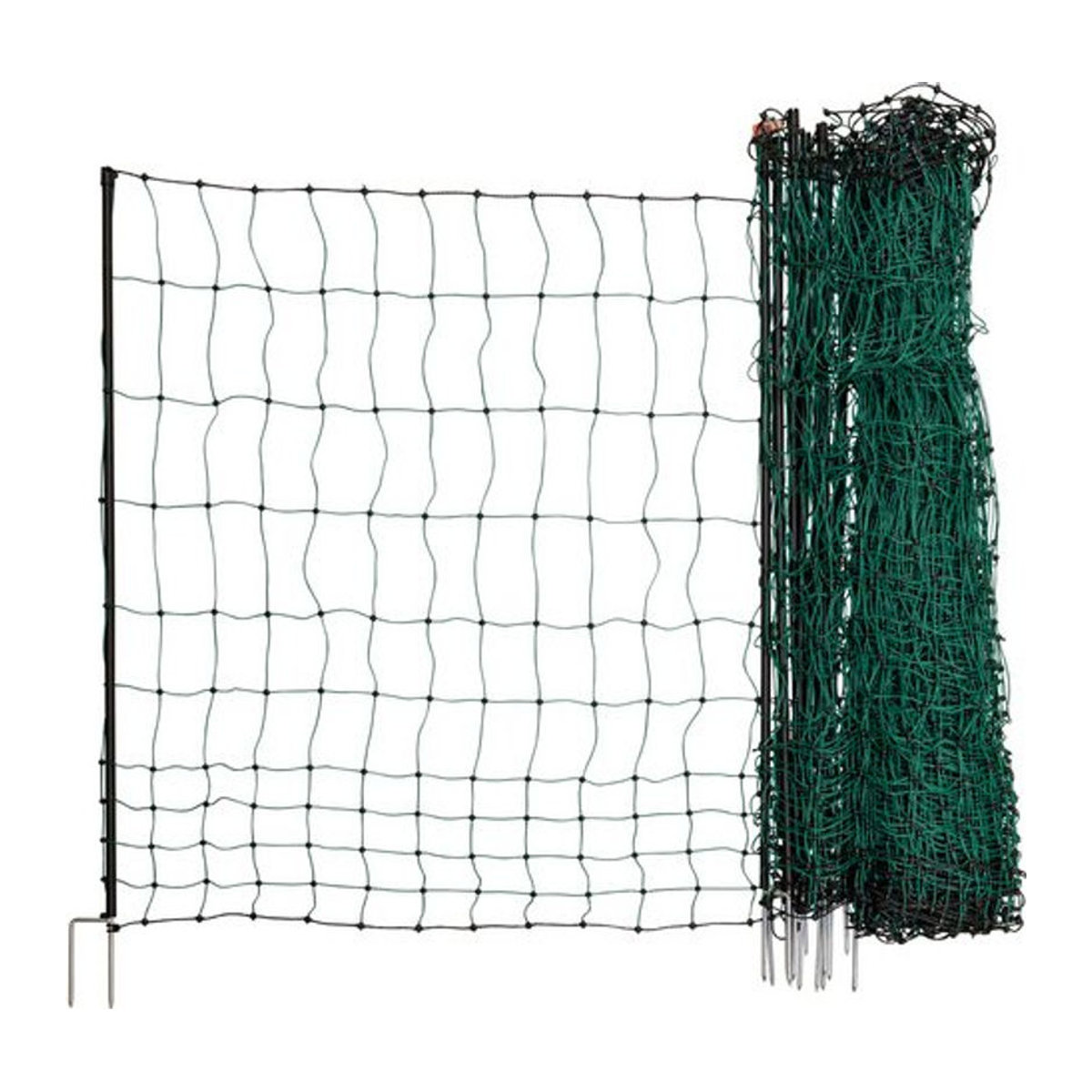 Kerbl Geflügelnetz aus Kunststoff in Grün, Höhe: 106 cm, Länge: 50 m - Bild 2