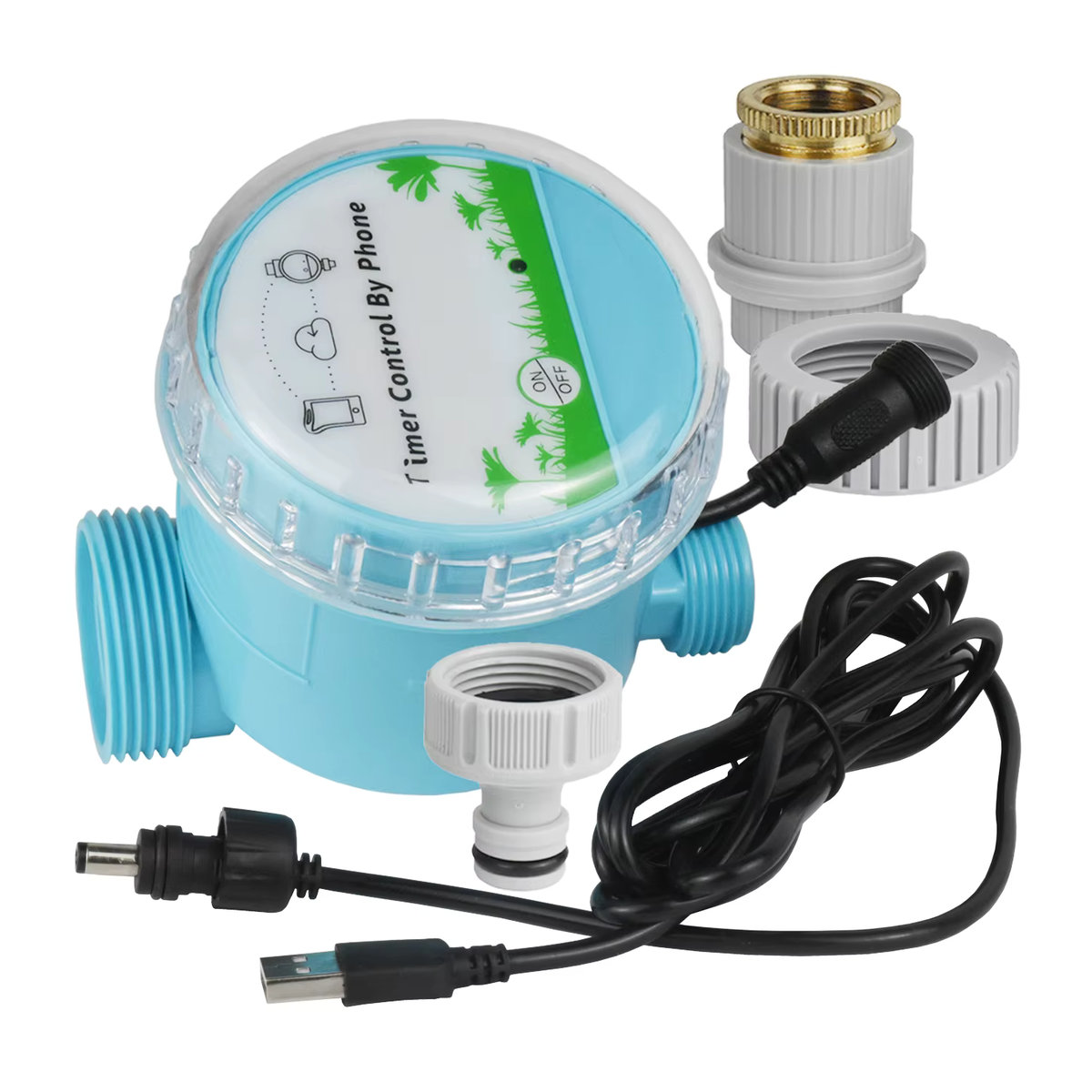 KESLA Intelligenter WLAN Bewässerungstimer mit integriertem Gateway für Garten und Gewächshaus, Blau - Bild 6