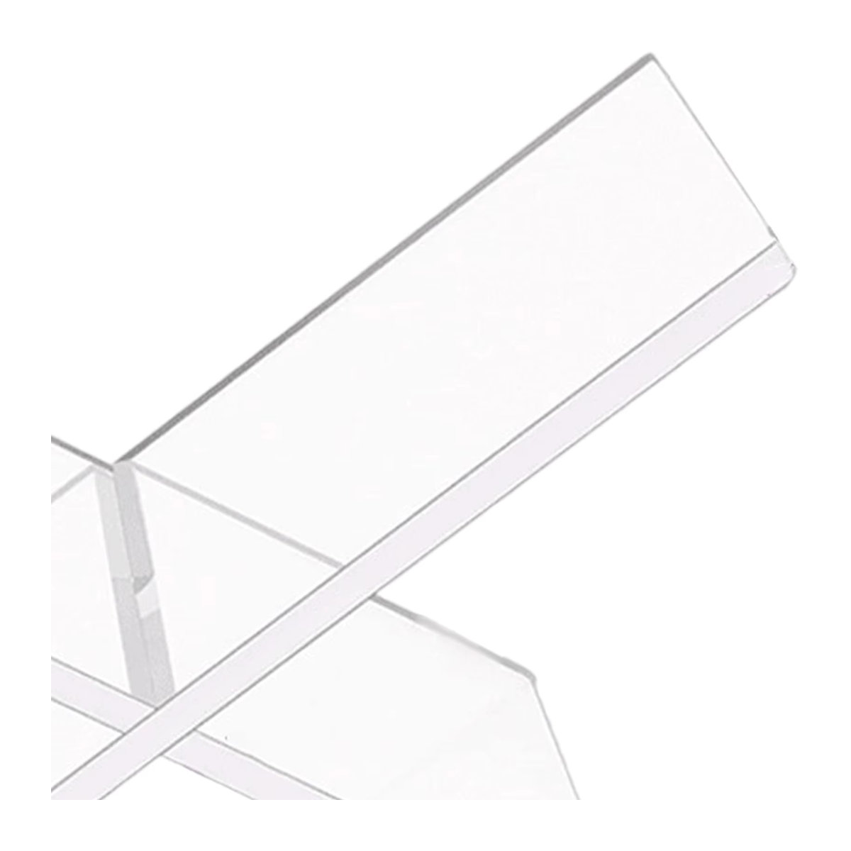 Kesoto Acryl Buchständer in Transparent als kreativer Rezepthalter und Buchhalter für deine Home Dekoration - Bild 4