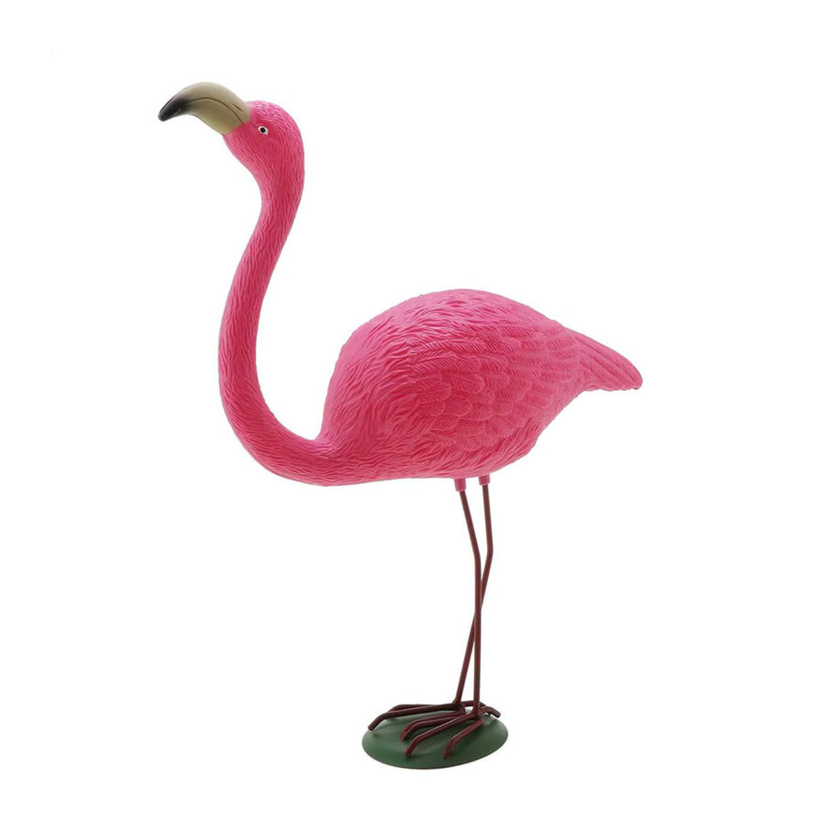 Kesoto Flamingo-Statuen in Rosa zur Gartendekoration, Höhe: 30 cm, Breite: 21,5 cm - Bild 2