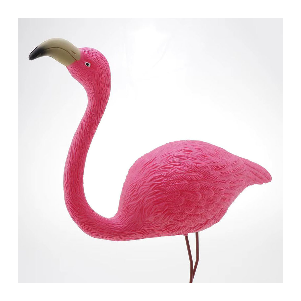 Kesoto Flamingo-Statuen in Rosa zur Gartendekoration, Höhe: 30 cm, Breite: 21,5 cm - Bild 4
