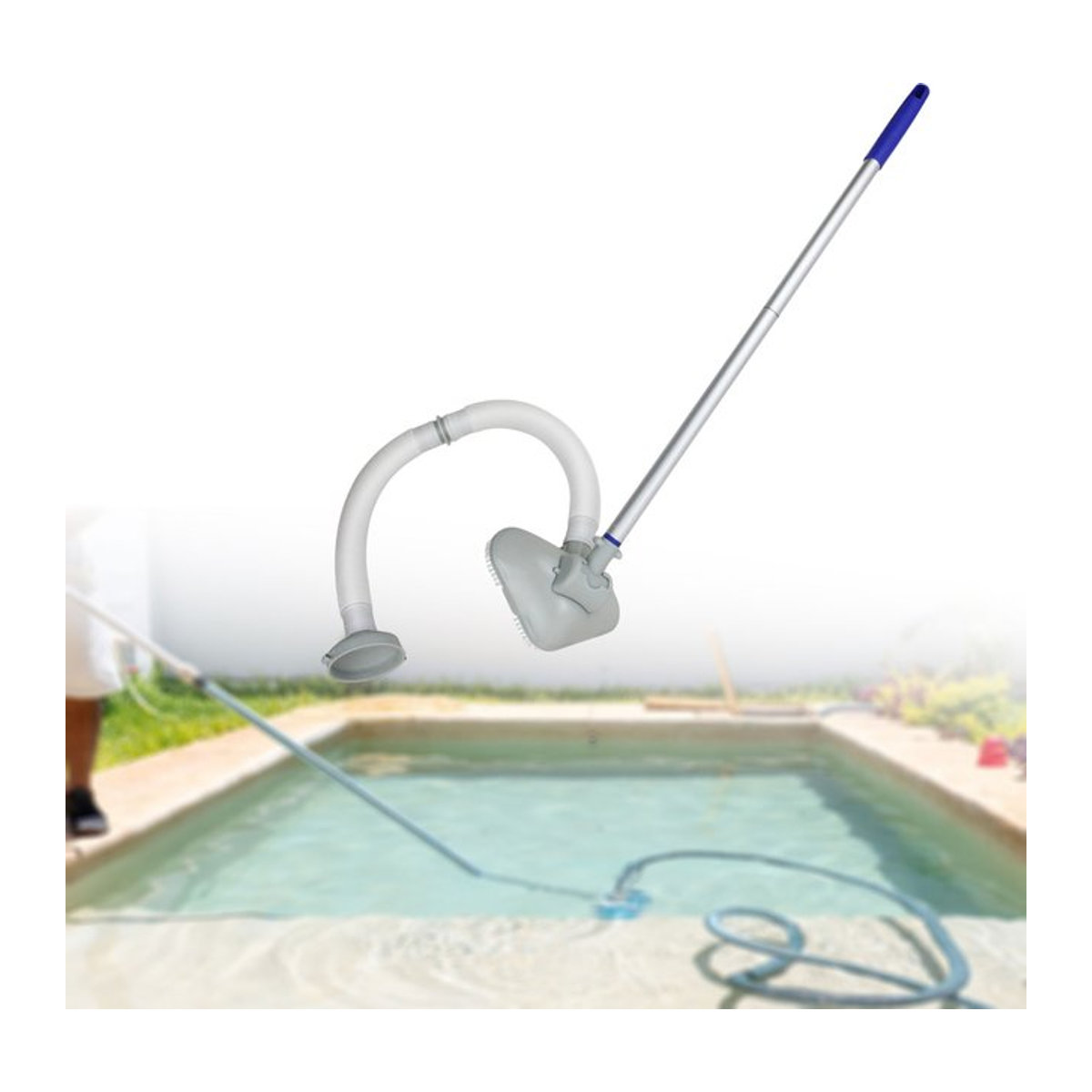 Kesoto Schwimmbad-Staubsauger-Schlauch-Set zur Reinigung von SPA, Whirlpool, Teich, Boden und Wänden - Bild 1