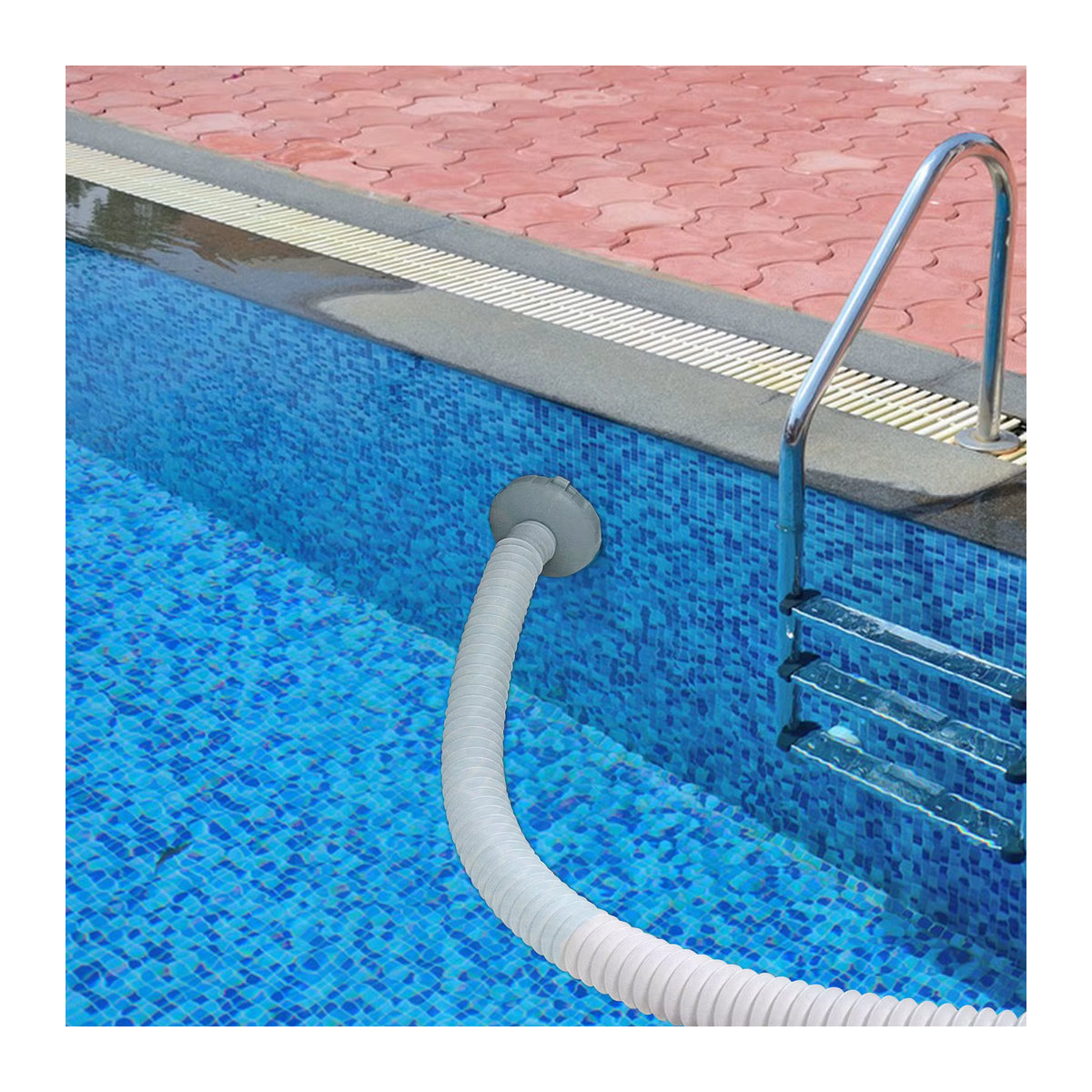 Kesoto Schwimmbad-Staubsauger-Schlauch-Set zur Reinigung von SPA, Whirlpool, Teich, Boden und Wänden - Bild 3