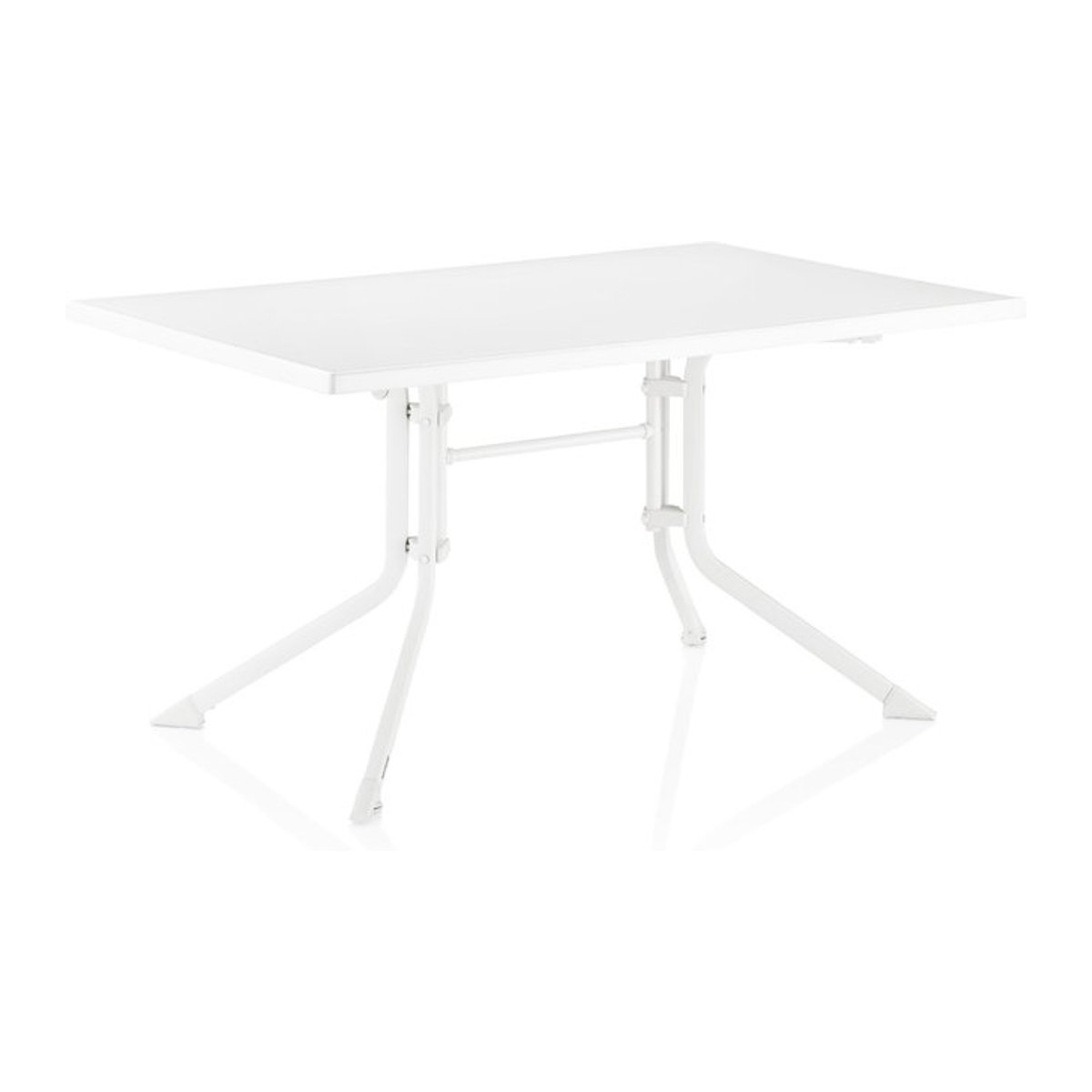 Kettler BOULEVARD Klapptisch in Weiß aus Metall, Breite: 140 cm, Tiefe: 95 cm - Bild 1