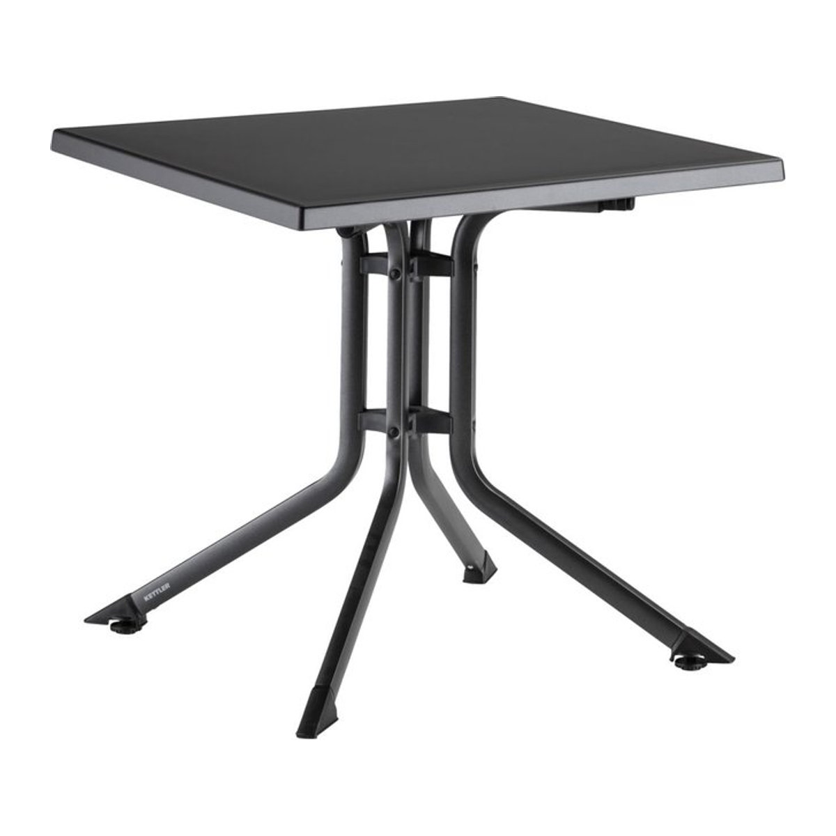 KETTLER Klapptisch BOULEVARD quadratisch in Anthrazit B: 70 cm, T: 70 cm, H: 74 cm - Bild 1
