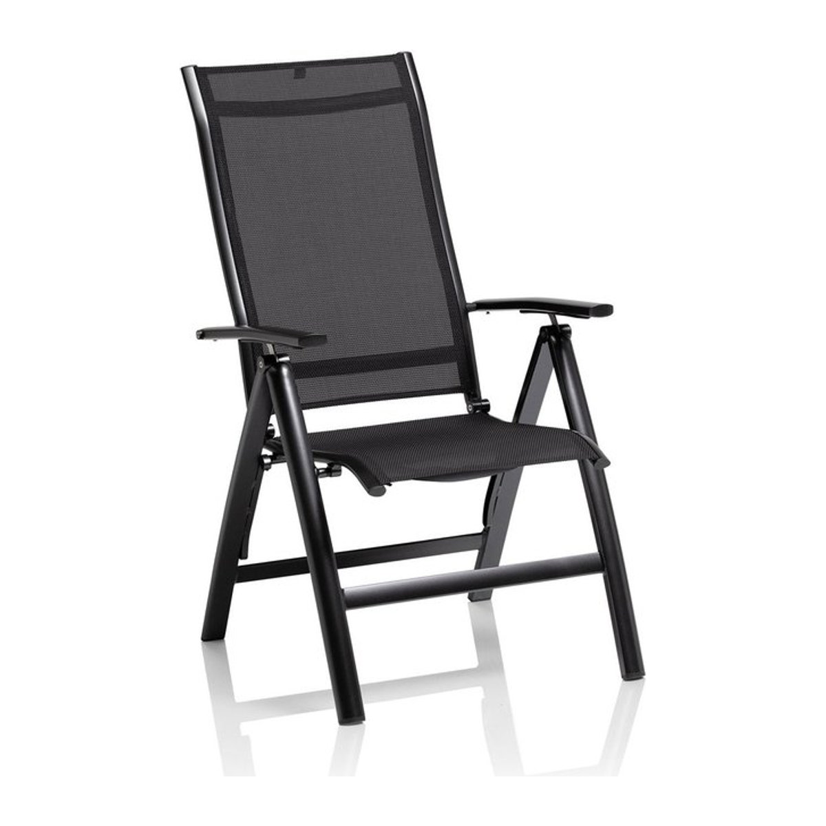 Kettler Legato Multipositionssessel Relaxsessel in Anthrazit mit verstellbarer Rückenlehne B/T/H: 65 x 69 x 111 cm - Bild 1