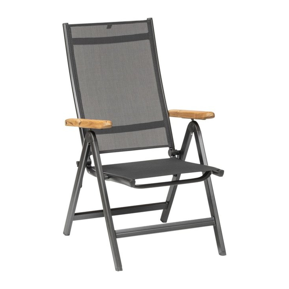 Kettler Multipositionssessel Granada in Anthrazit mit Aluminiumgestell B/T/H: 61 x 65 x 109 cm - Bild 2