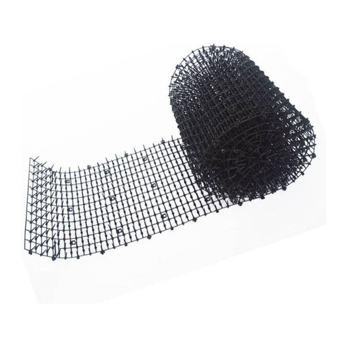 Keyuin Anti-Katzen Buddelstopper Netz Katzenabwehrmatte mit Spikes in Schwarz, 2m Länge - Bild 1