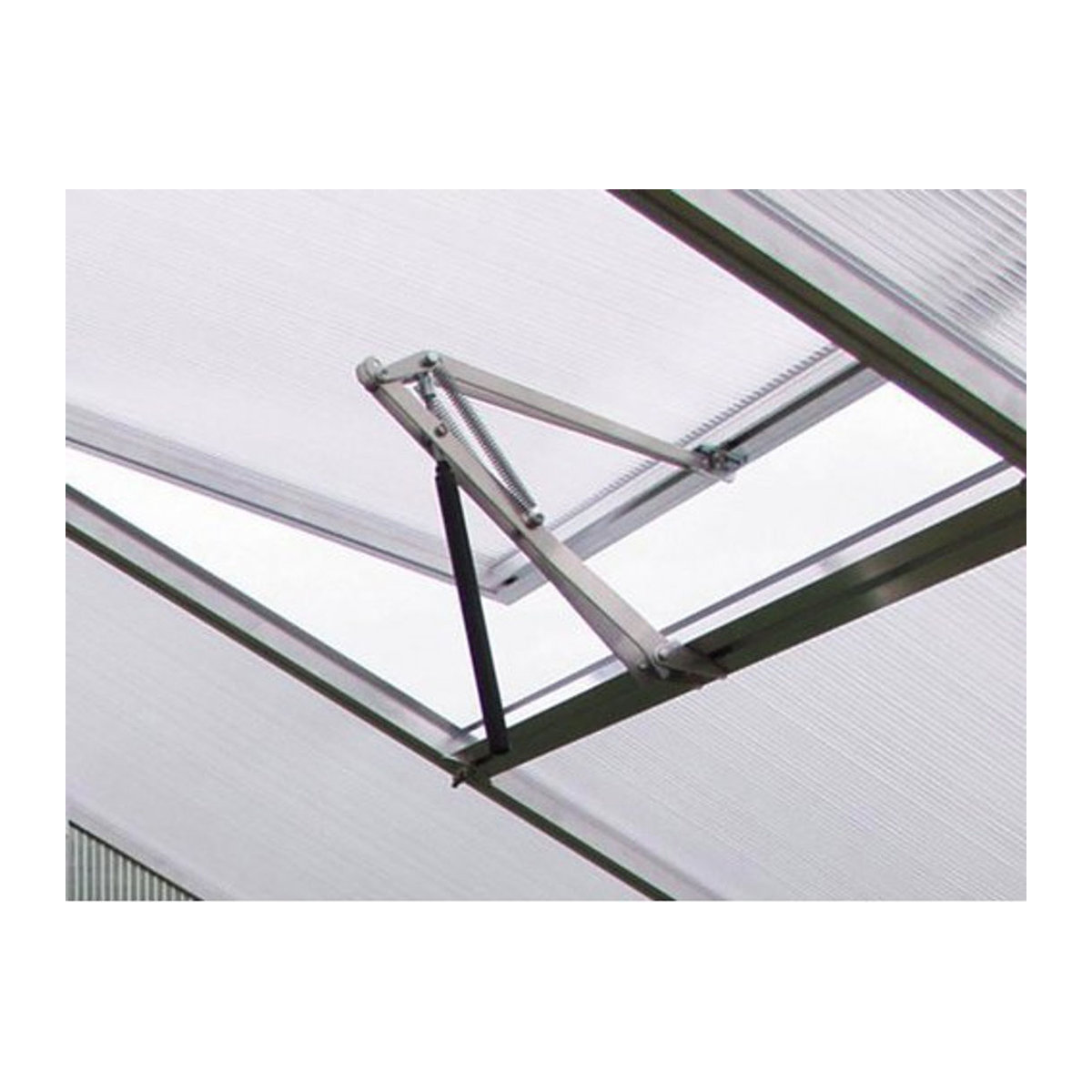 KGT Automatischer Fensteröffner für Frühbeete aus Edelstahl und Aluminium, silberfarben, max. Hubkraft 7 kg - Bild 2