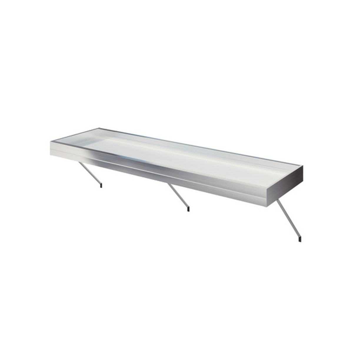 KGT Pflanzwanne Rose aus Aluminium B/L/H: 217 x 63,5 x 10 cm - Bild 2