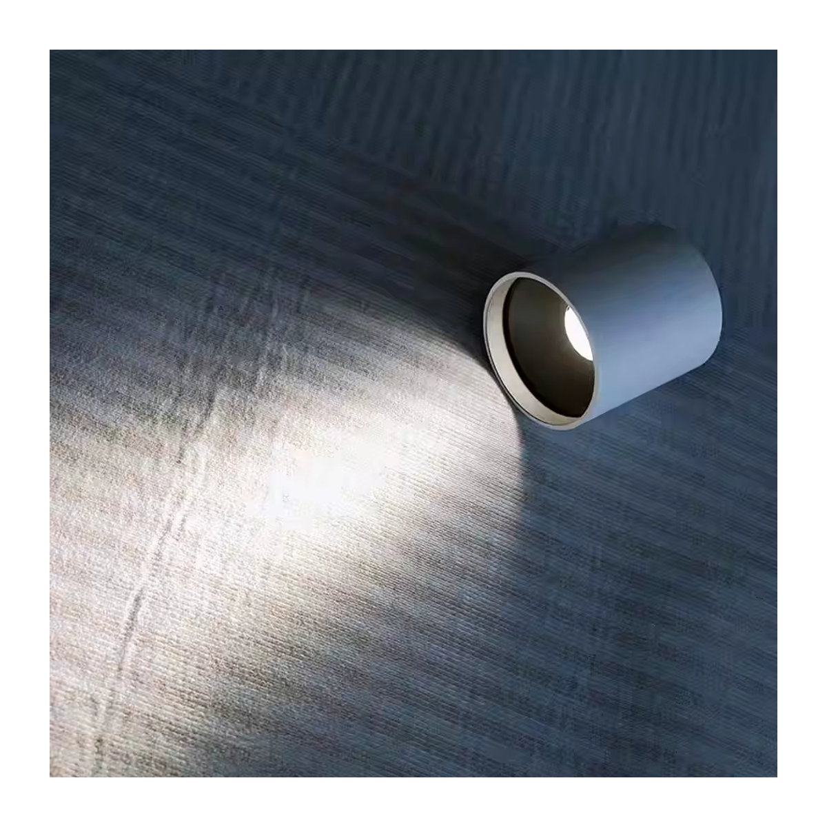 Khelse LED Downlight Weiß, dimmbare COB Deckenleuchte für Büro und Galerie, 12 W, minimalistisches Design - Bild 5