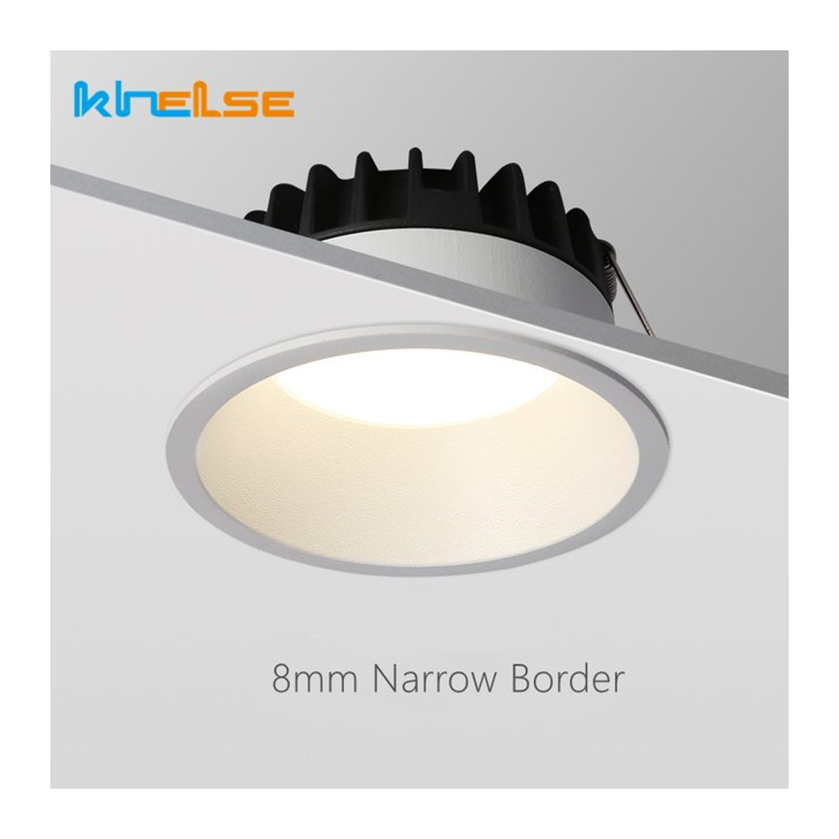 Khelse LED Einbaustrahler COB Deckenleuchte dimmbar Weiß Minimalistisch 24W - Bild 1