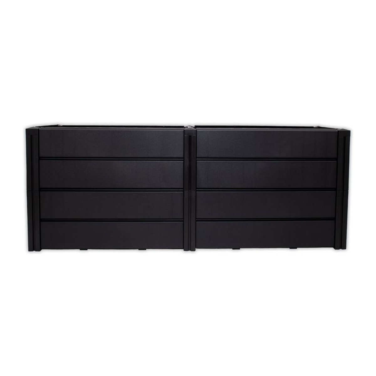 KHW Hochbeet Demeter aus Kunststoff in Schwarz oder Anthrazit - Bild 4