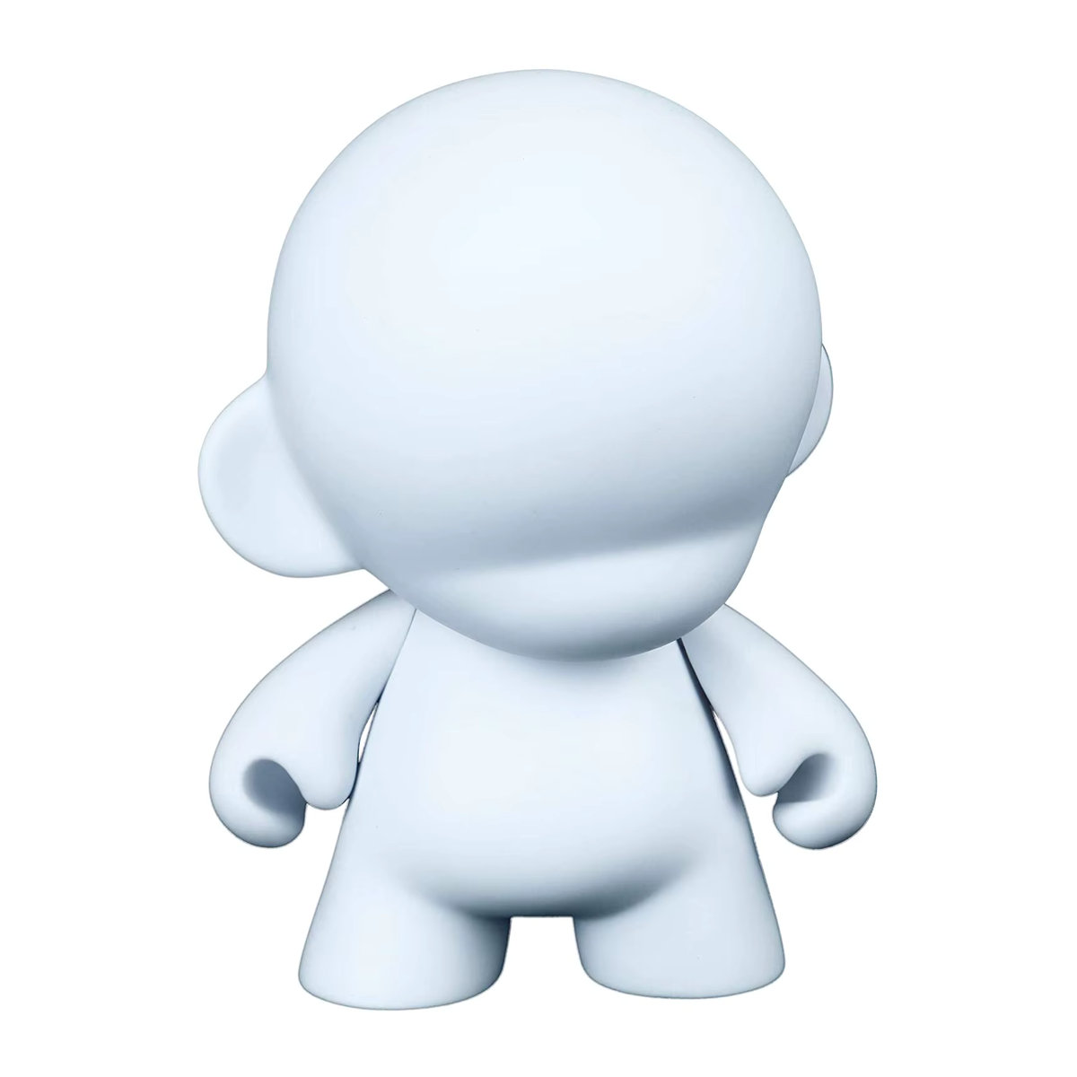 Kidrobot Munny DIY Kunstfigur Weiß – Do It Yourself Vinyl Spielzeug für Kunststudenten und Kinder - Bild 3