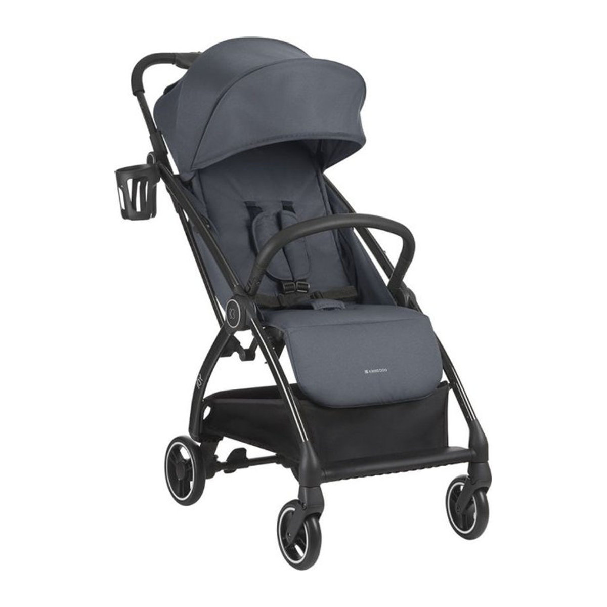 Kikkaboo Buggy Joy Kinderwagen modern in Anthrazit und Grau - Bild 1