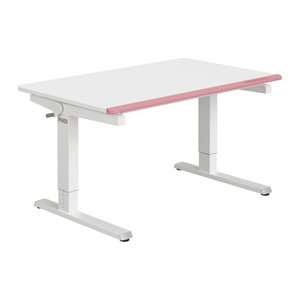 Kinderschreibtisch Paidi Teenio 120 in Weiß, Rosa oder Bunt, Holz, B/T/H: 120 x 75 x 75 cm