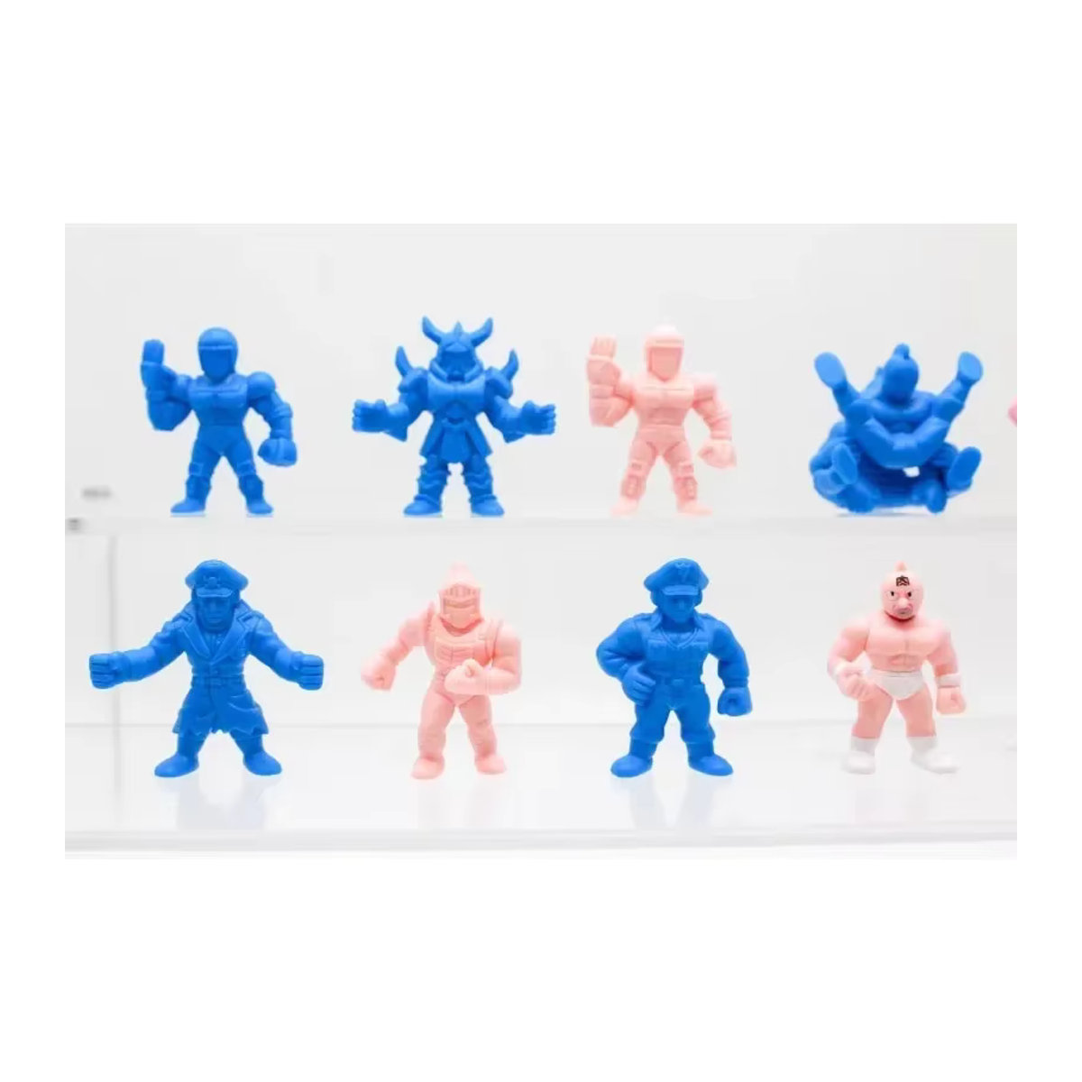 Kinnikuman Muscle Man Gashapon Kapsel Spielzeug Modell aus Kunststoff in Mehrfarbig für Kinder und Sammler - Bild 1