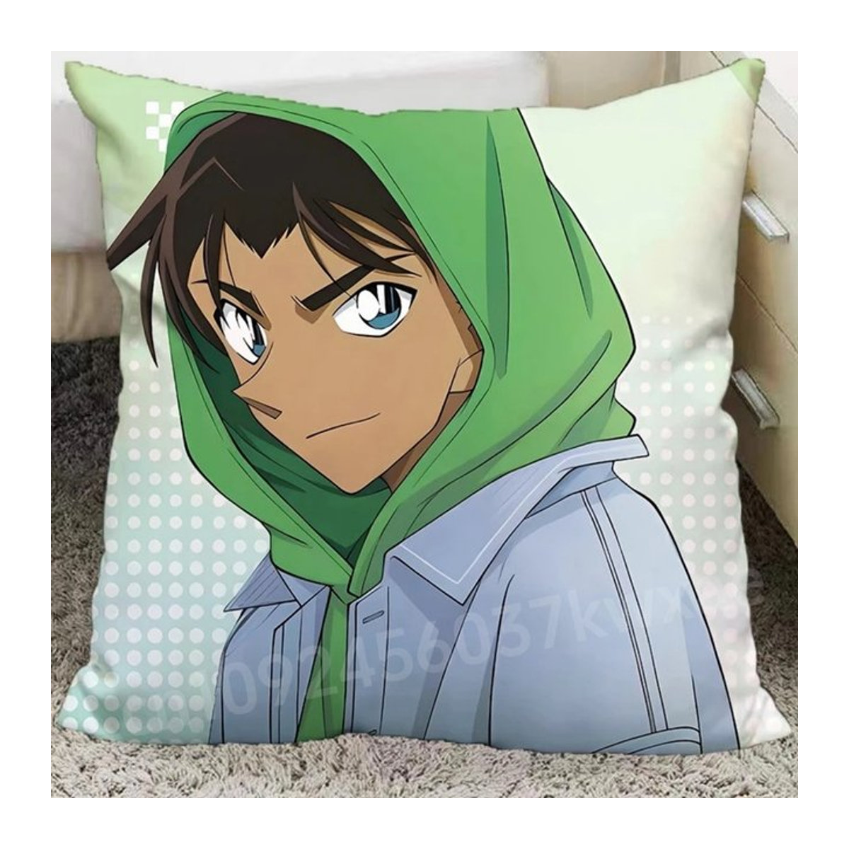 Kissenbezug mit Hattori Heiji Motiv aus Detektiv Conan in Mehrfarbig - Bild 1