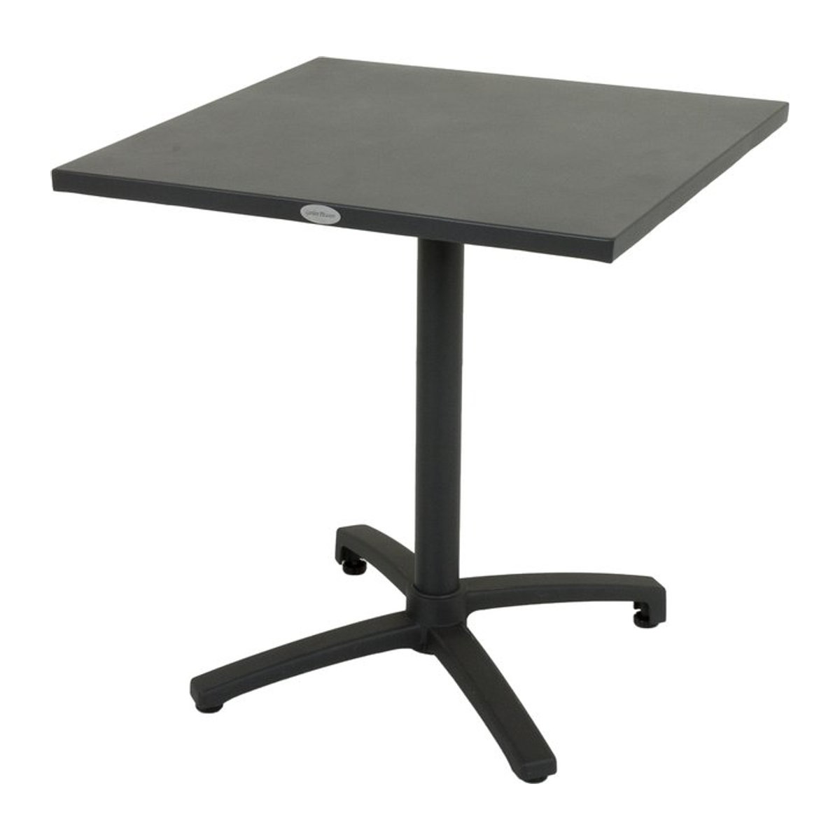 Klapptisch TREVISO von GARDEN PLEASURE aus Aluminium in Anthrazit, B/T: 70 x 70 cm - Bild 1