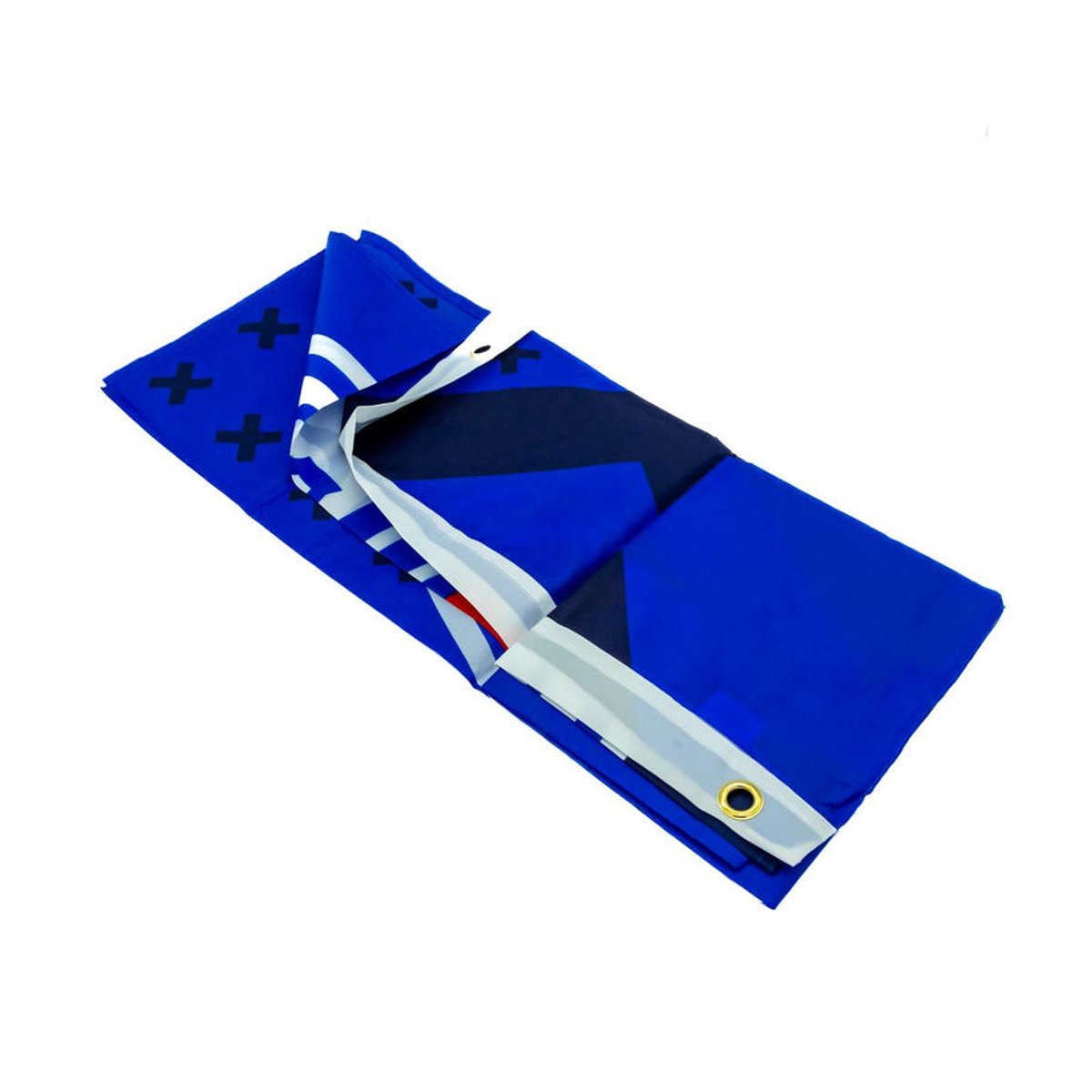 Klassische Rangers FC Wappenflagge aus Textil in Blau, B x H: 152,4 x 183 cm - Bild 2