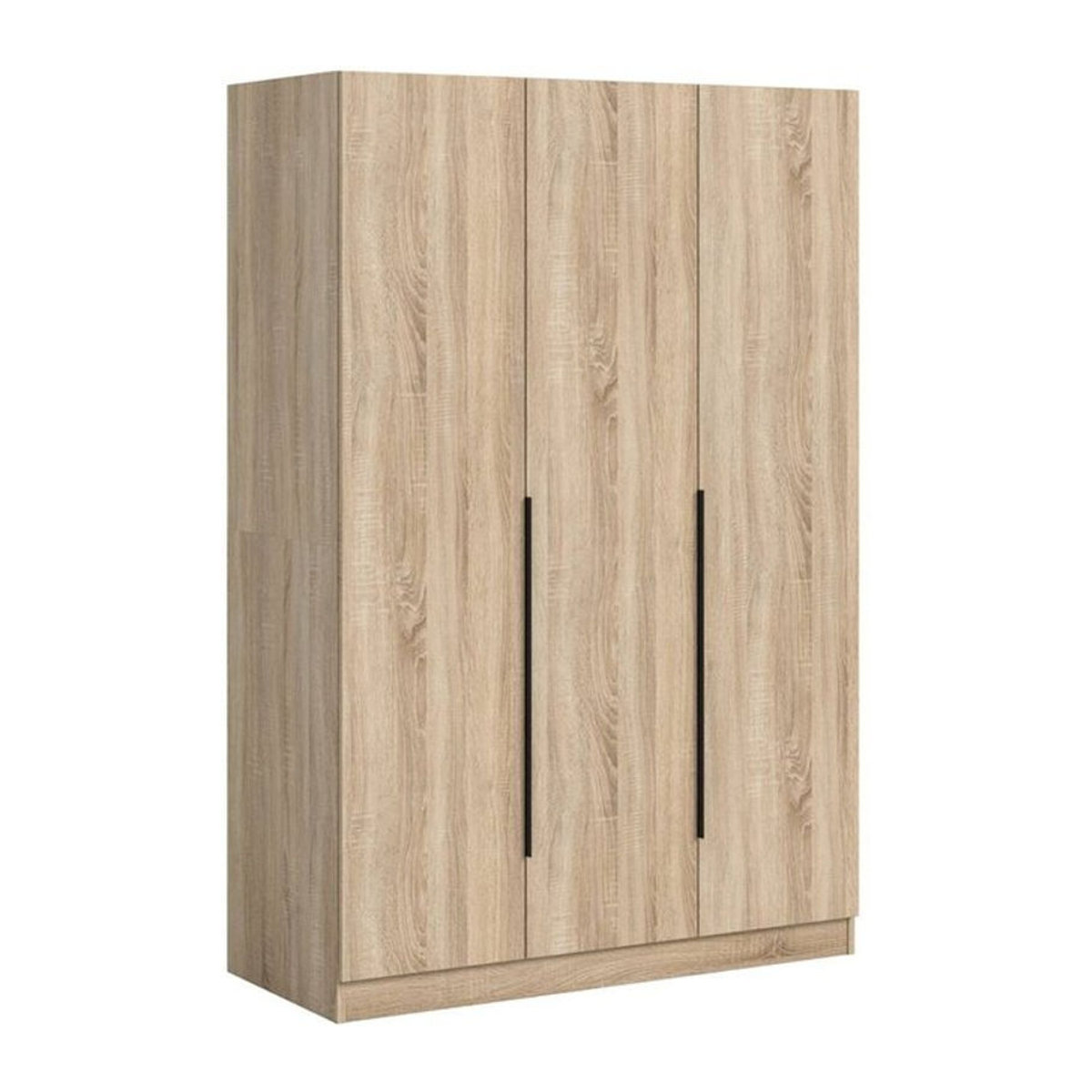 Kleiderschrank KOPENHAGEN von xonox.home in Eiche Sonoma Nachbildung mit Drehtüren, B/H/T: 120 x 181 x 52 cm - Bild 1
