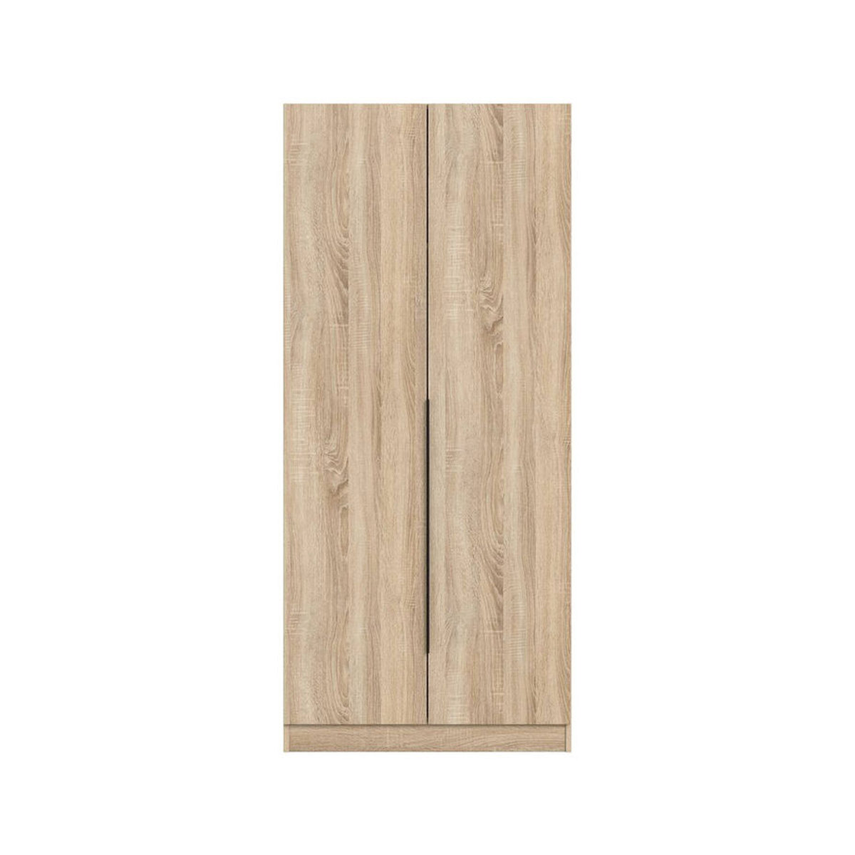 Kleiderschrank KOPENHAGEN von xonox.home in Eiche Sonoma Nachbildung mit Drehtüren, B/H/T: 80 x 181 x 52 cm - Bild 4