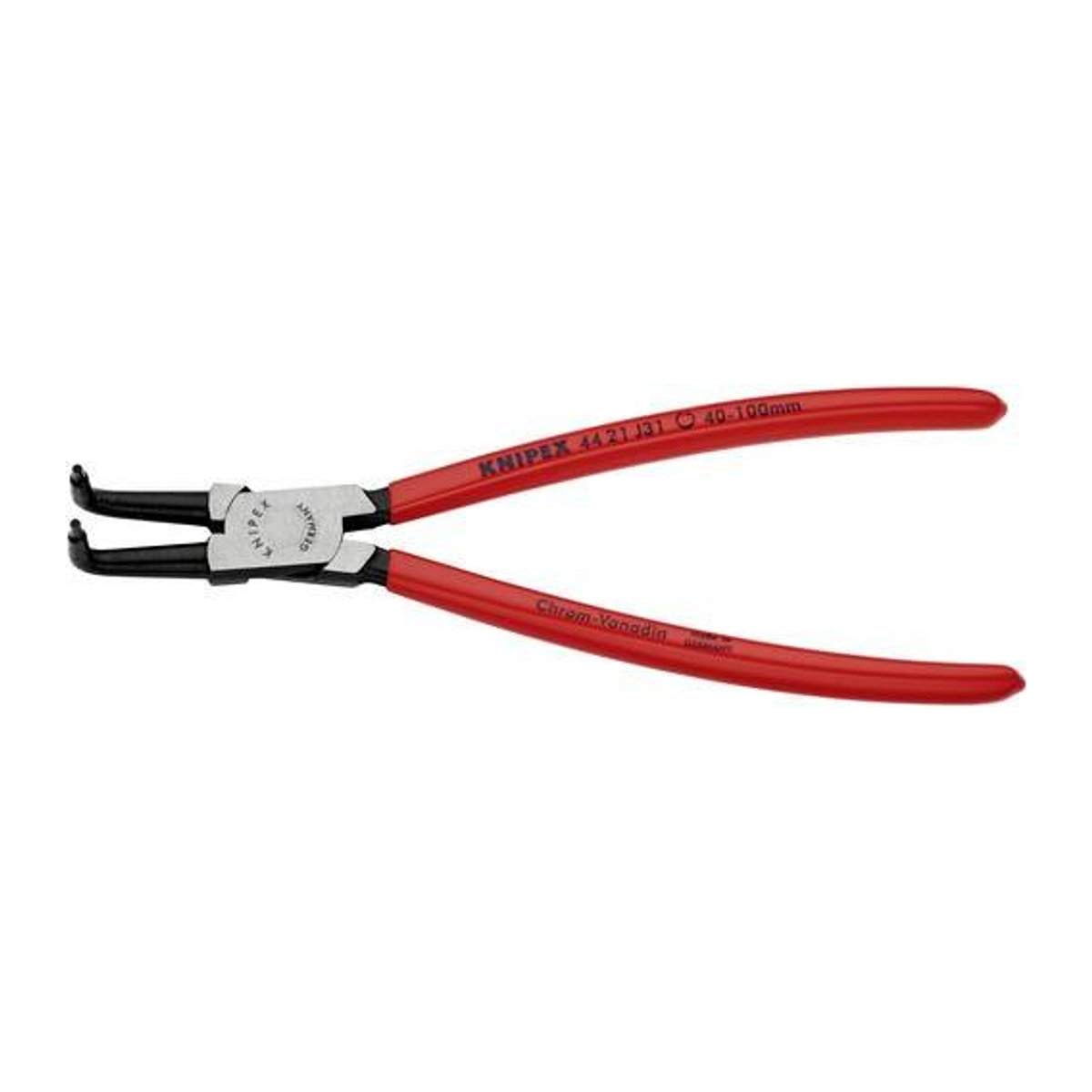 Knipex Seegeringzange Spitzenform für Innenringe 40-100mm aus Metall - Bild 1