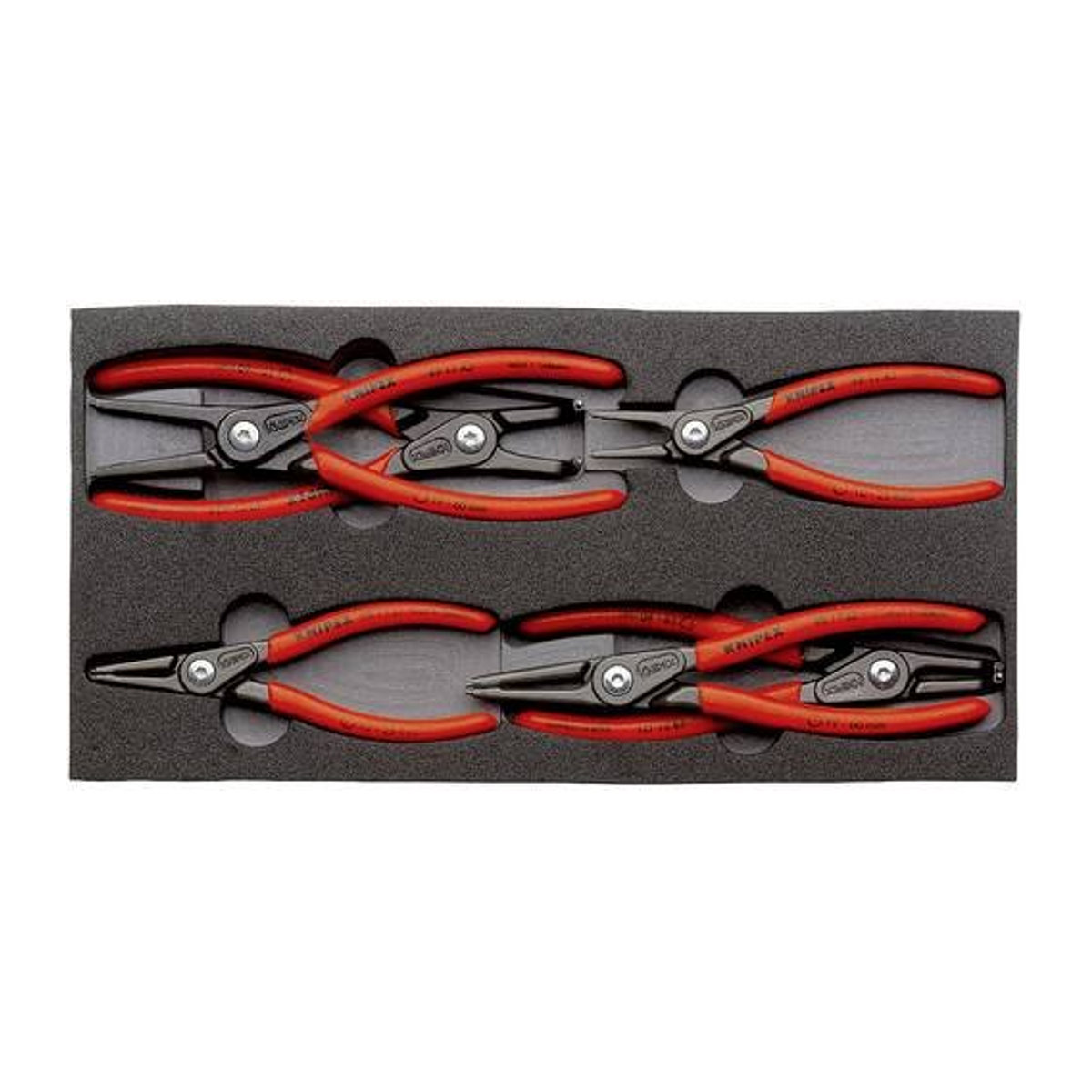 Knipex Seegeringzangen-Set für Außen- und Innenringe 12-25 mm - Bild 1