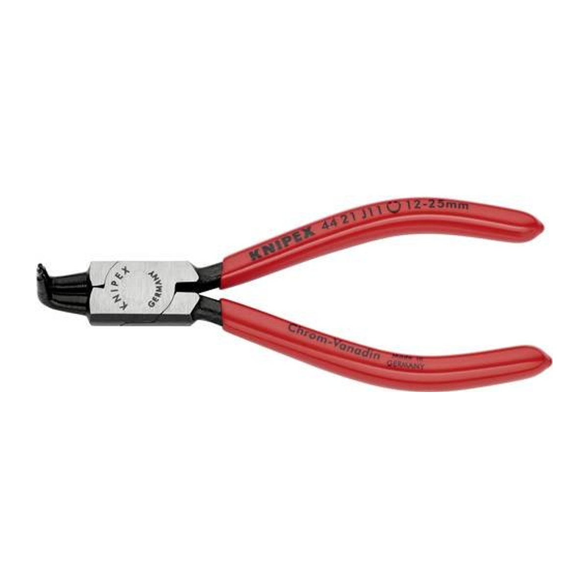 Knipex Sicherungsringzange J11 Spitzenform für Innenringe 12-25 mm - Bild 1