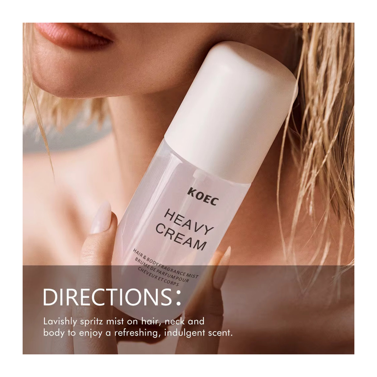 KOEC Heavy Cream Duftnebelparfüm mit Jasmin, Vanille und Zitronenzucker, 50 ml - Bild 2