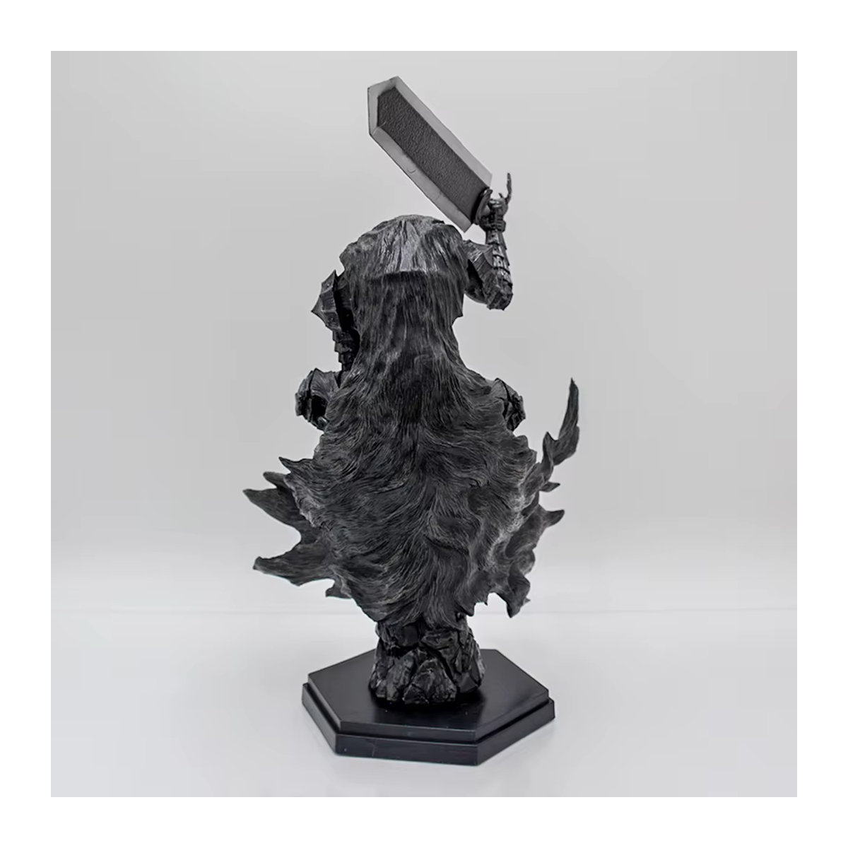 KONBORE Berserk Guts Anime Figur in der Berserker Rüstung, Schwarz, Höhe: 23 cm - Bild 6
