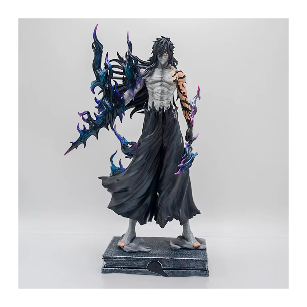 KONBORE Bleach Anime Actionfigur Ichigo Kurosaki Toshiro Hitsugaya Ulquiorra Cifer Sammelmodell aus Kunstharz, Höhe: 33 cm, mehrfarbig - Bild 2