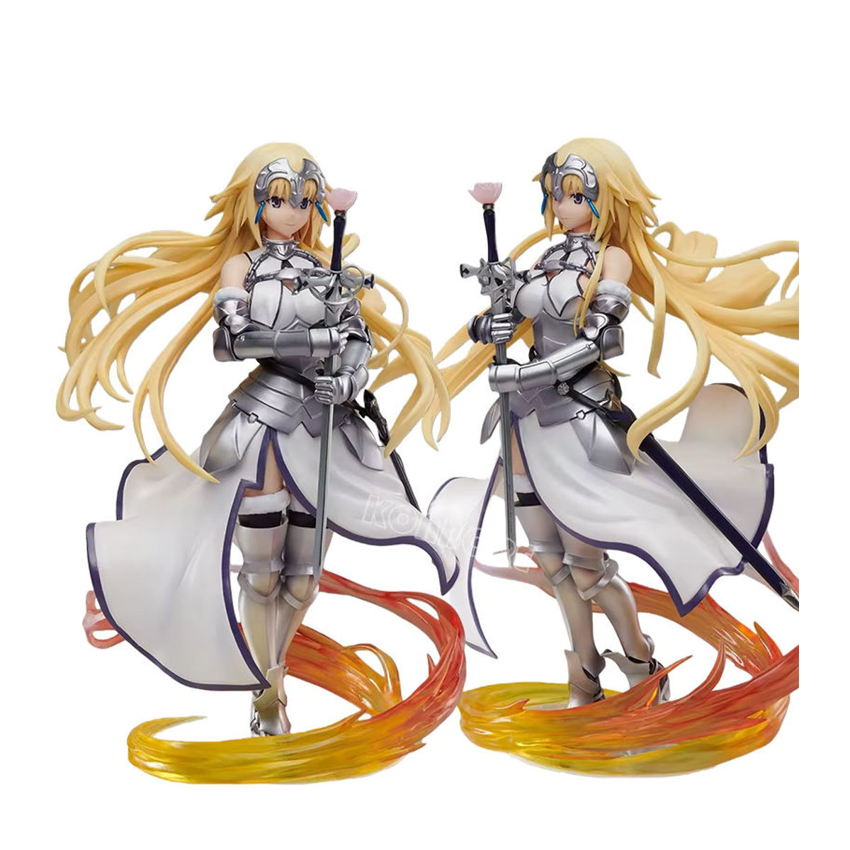 KONBORE Fate/Grand Order Jeanne d'Arc Alter Santa Lily Anime-Figur, weiß, Höhe: 26 cm - Bild 6