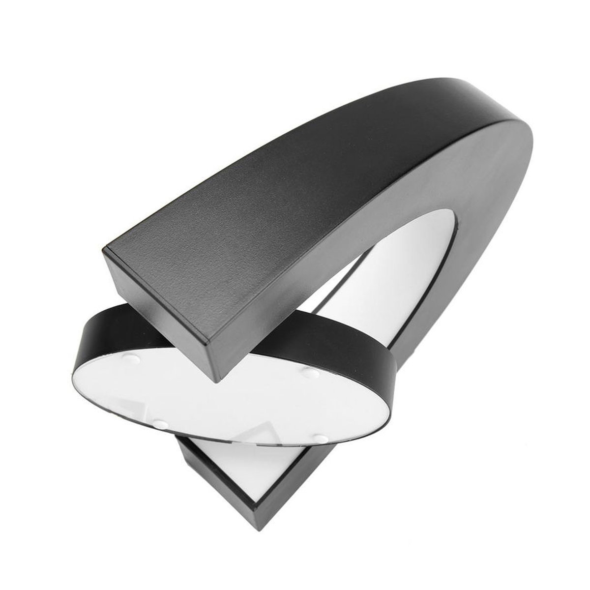 KONNWEI Magnetischer Schwebender Bilderrahmen in C-Form mit LED-Beleuchtung, Tischaufsteller für moderne Dekoration, Breite: 30 cm, Höhe: 20,8 cm, Tiefe: 4,4 cm - Bild 4