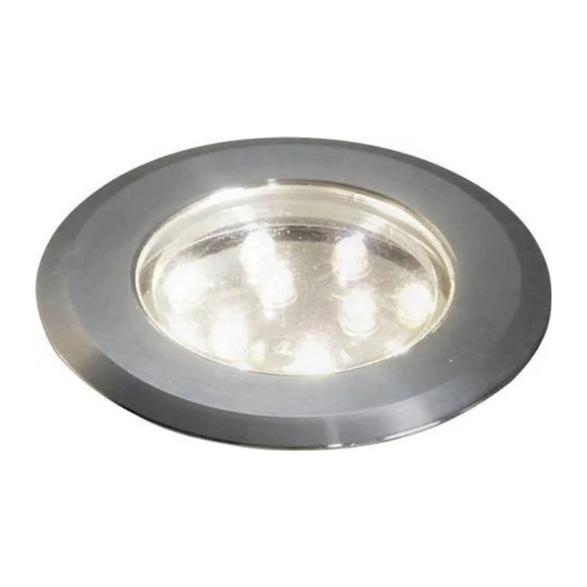 Konstsmide 7465-000 LED Bodeneinbauleuchte und Außeneinbauleuchte aus Edelstahl in modernem Design - Bild 1
