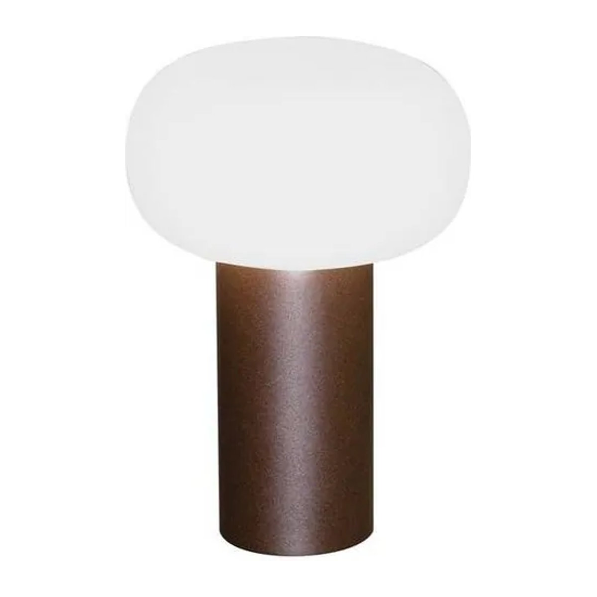 Konstsmide 7826-972 Antibes LED-Akku-Tischlampe aus Aluminium in Rost-Optik - Bild 1