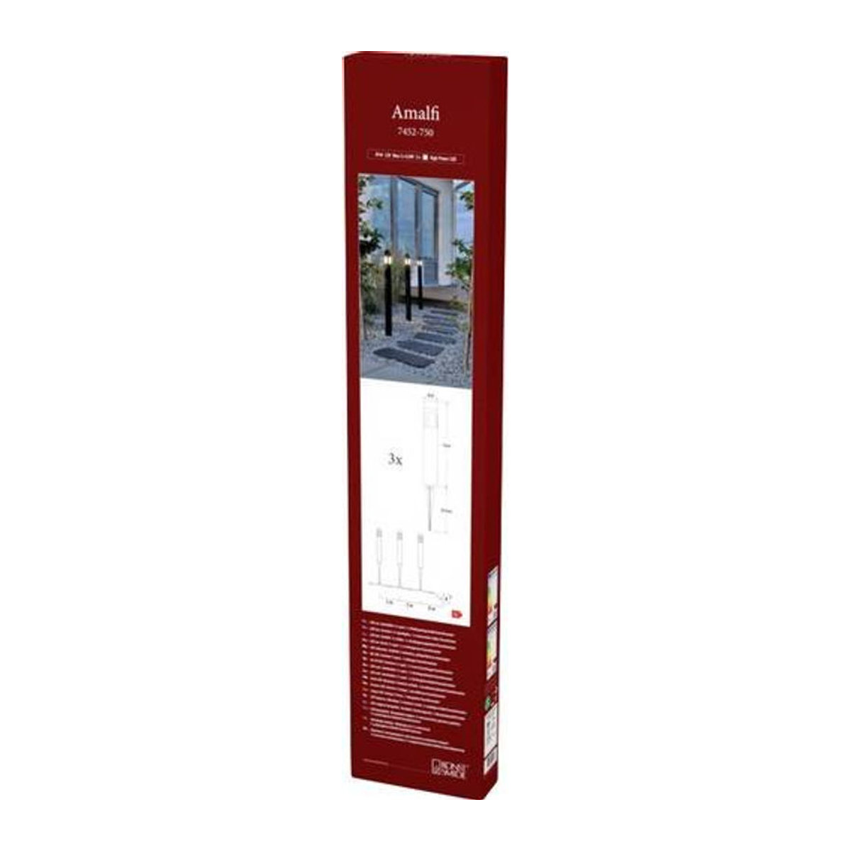 Konstsmide Amalfi LED-Gartenstrahler Außenstrahler Schwarz 1.8W - Bild 1