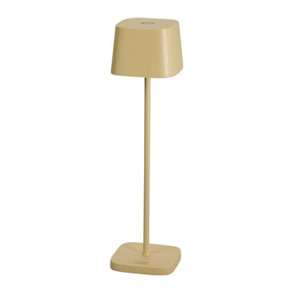 Konstsmide Capri LED-Akku-Tischlampe aus Aluminium in Beige mit warmweißem Licht und 2.2W - Bild 1