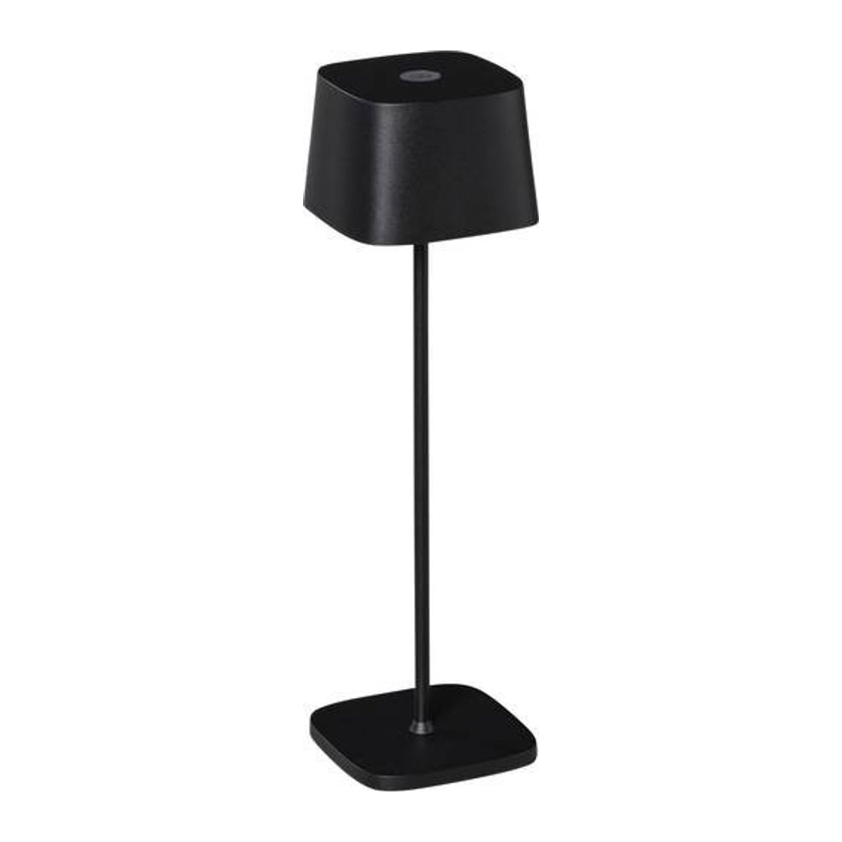 Konstsmide Capri USB-Tischleuchte aus Aluminium in Schwarz mit dimmbarer LED, Höhe: 36 cm - Bild 1