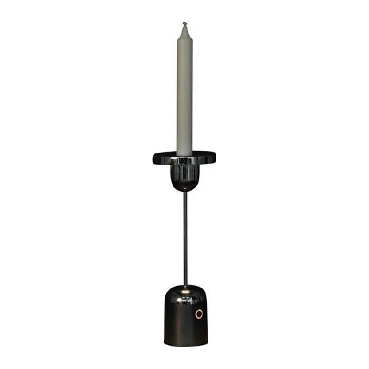 Konstsmide Cassis LED-Akku-Tischlampe aus Aluminium in Silber - Bild 1