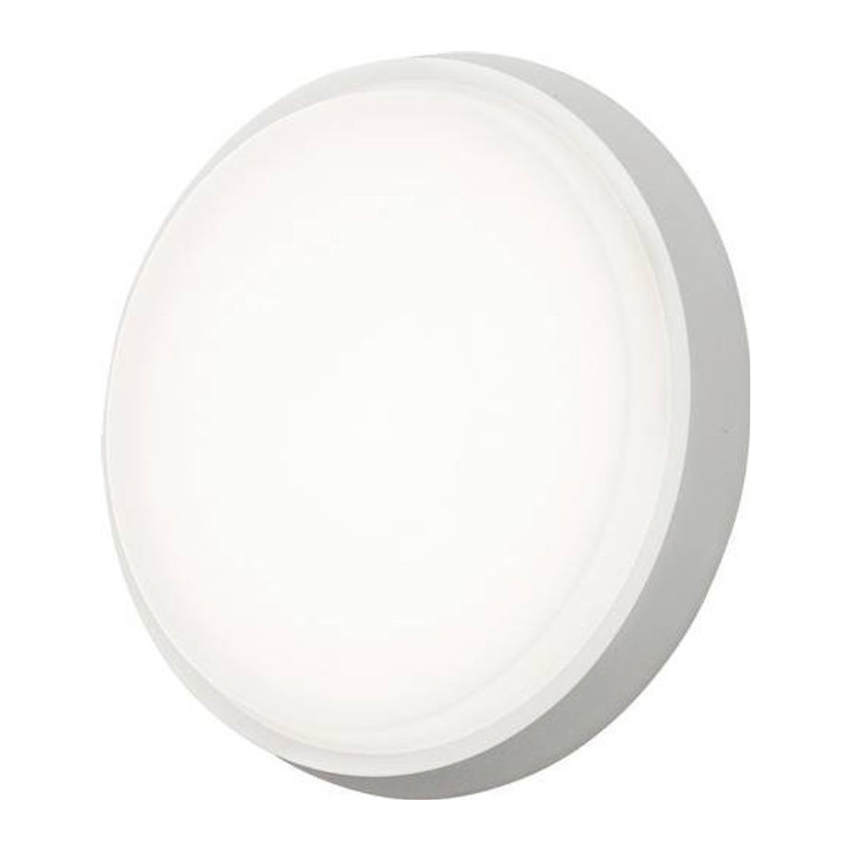 Konstsmide Cesena 7974-250 LED-Außenwandleuchte in Weiß mit 10W minimalistischem Design - Bild 1