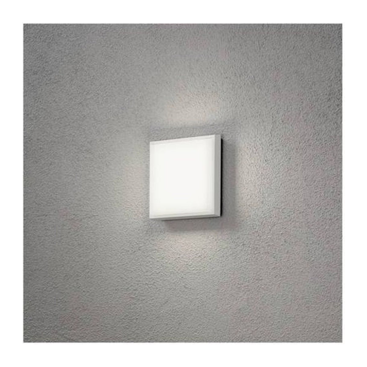 Konstsmide Cesena 7975-250 LED-Außenwandleuchte in Weiß mit 10W minimalistischem Design - Bild 1