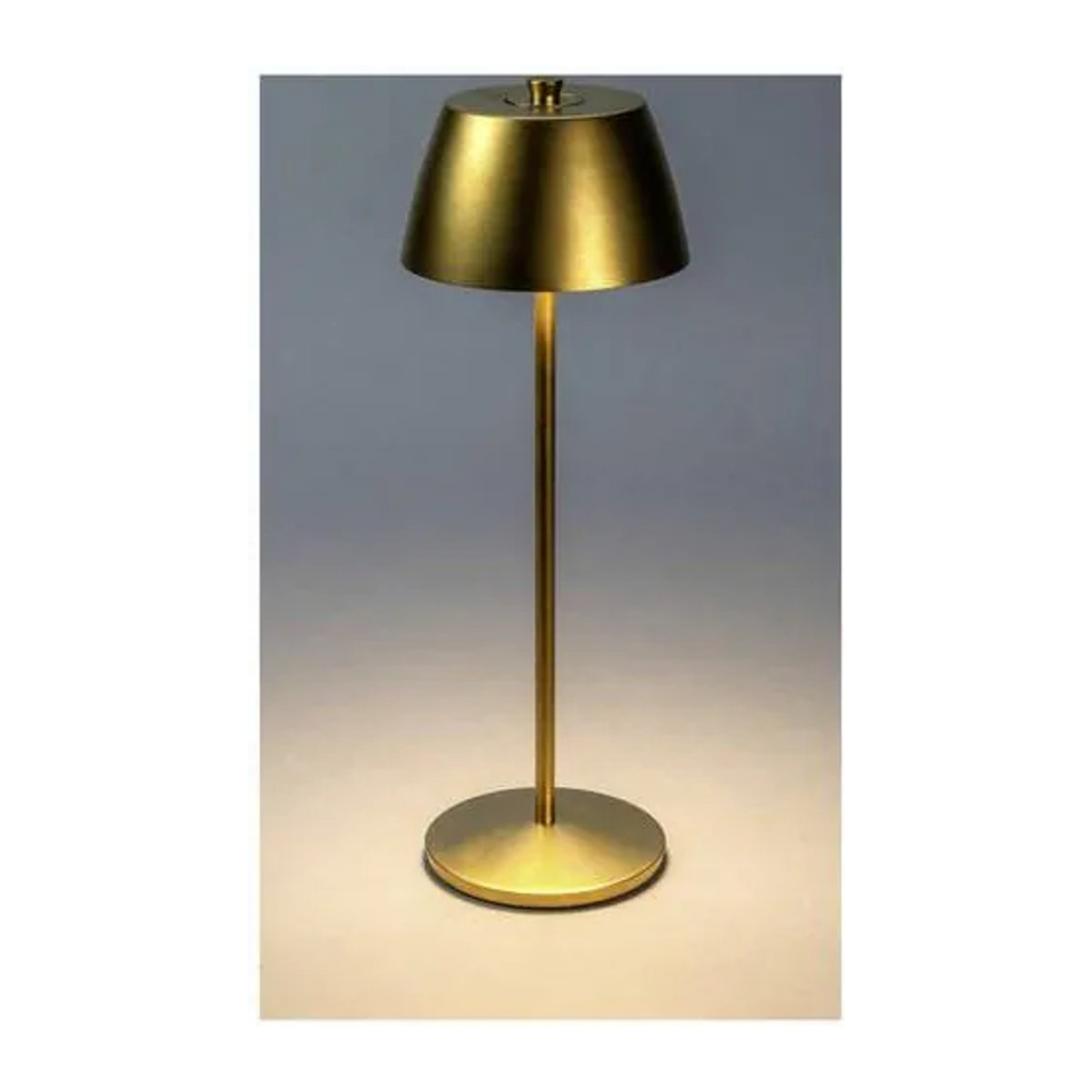 Konstsmide Eze LED-Akku-Tischlampe in Gold matt aus Aluminium - Bild 1