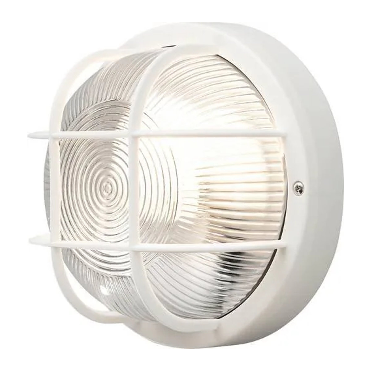 Konstsmide Mantova 7651-200 Außenwandleuchte im Industrial Design, Weiß, E27, 40W - Bild 1