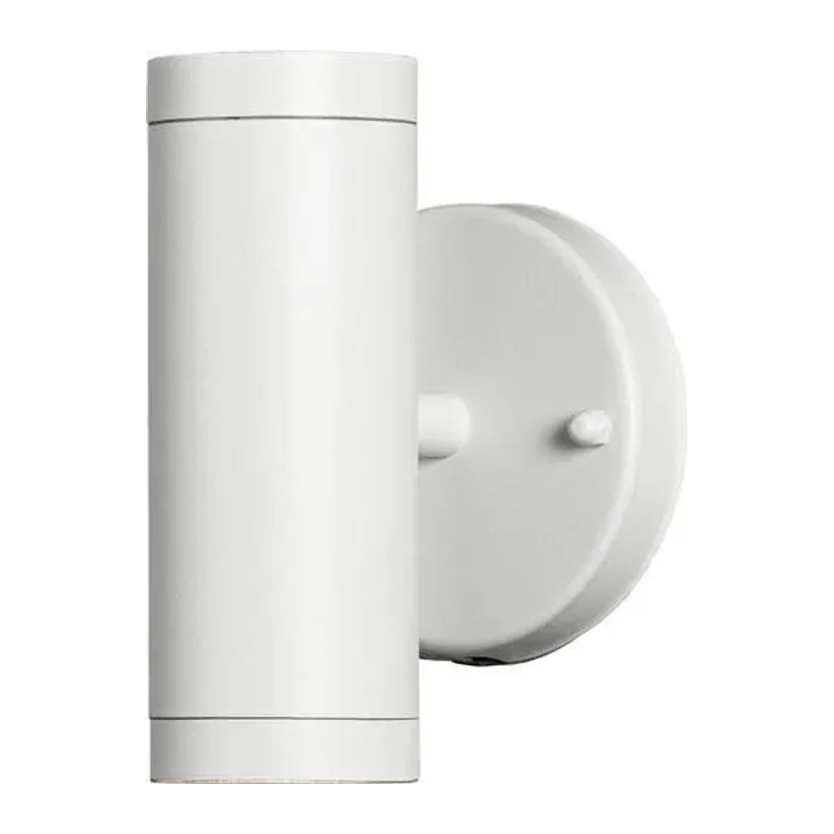 Konstsmide Modena LED-Außenwandleuchte aus Aluminium in Weiß, B/H: 17 x 11 cm - Bild 1