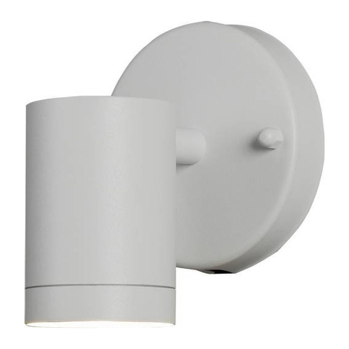Konstsmide Modena LED-Außenwandleuchte aus Aluminium in Weiß, BxH: 9,5 x 11 cm - Bild 1